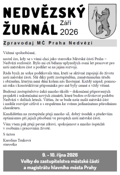 nedvězský žurnál nedvězský žurnál